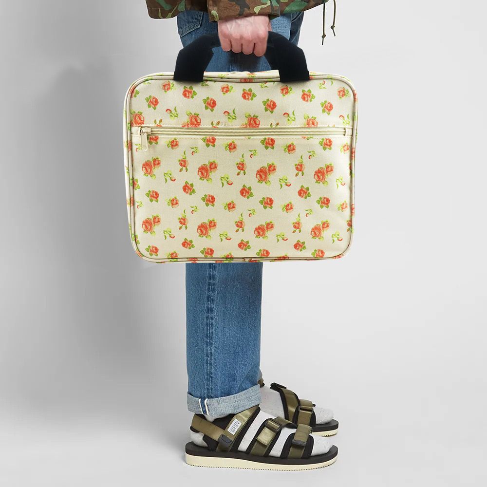 Embroidery Kits Storage Bag Accessories with Multiple Pockets Pouch Container for Embroidery, Yellow — image 3