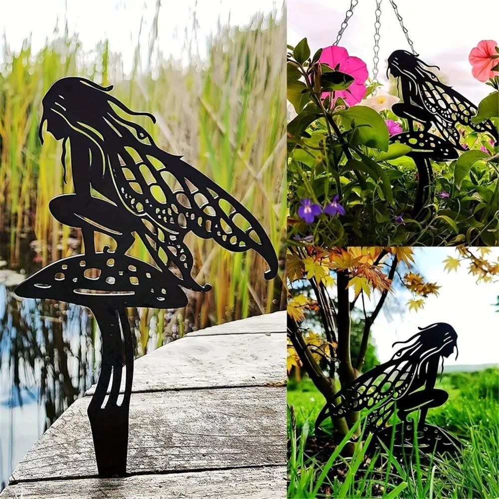 6 pack Decorative Garden Stakes, Fairy Garden Statues for Home and Garden, Flower Pot, Lawn, Flower Bed Decoration Gifts โ image 5