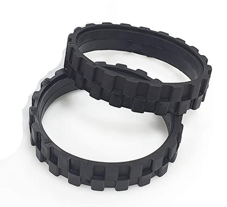 Garbage fighter Tires for Wheels Series Anti-Slip, Great Adhesion and Easy Assembly, Wheel Replacement for All Models ( 2 Pack)