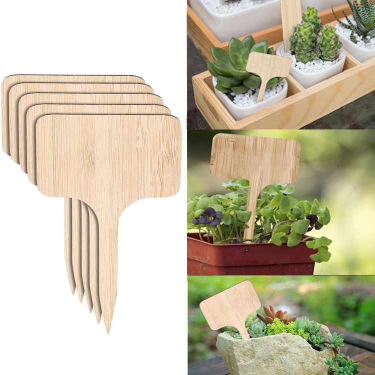 50pcs Plant Label Garden Label Stakes Sign Garden Stake Tags Garden Labels Gardening Label Plant Stake Labels Flower Tags
