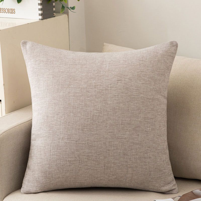 Shengdu Solid Color Polyester Pillow Case 40x40cm csmm light gray 40*40cm single pillowcase