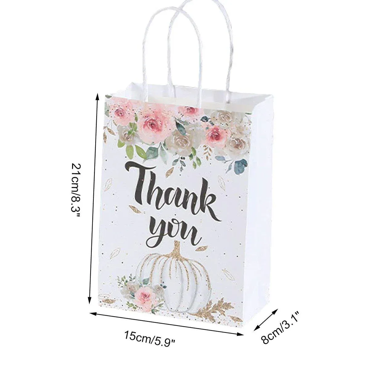 30pcs Printed Gift Bags Holiday Packaging Tote Gift Bags for Christmas Party โ image 3