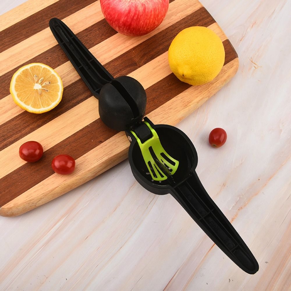 Plastic lemon squeezer hand Press Citrus Juicer Fruit Juicer Lime Press Professional Hand Juicer Kitchen Tool Black โ image 2