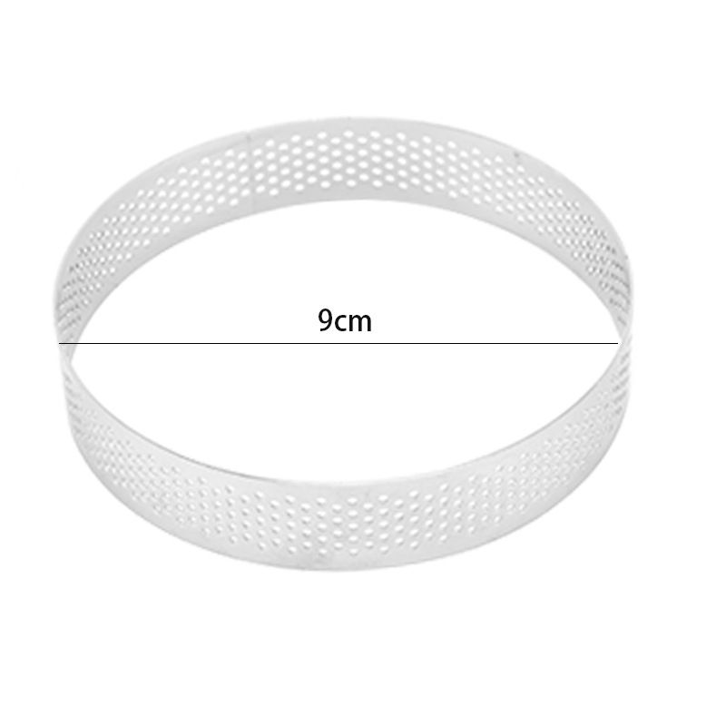 5 Pcs Stainless Steel Tower Ring Household Mousse Home Baking Tool Reusable Cake Mold Household Cake โ image 5
