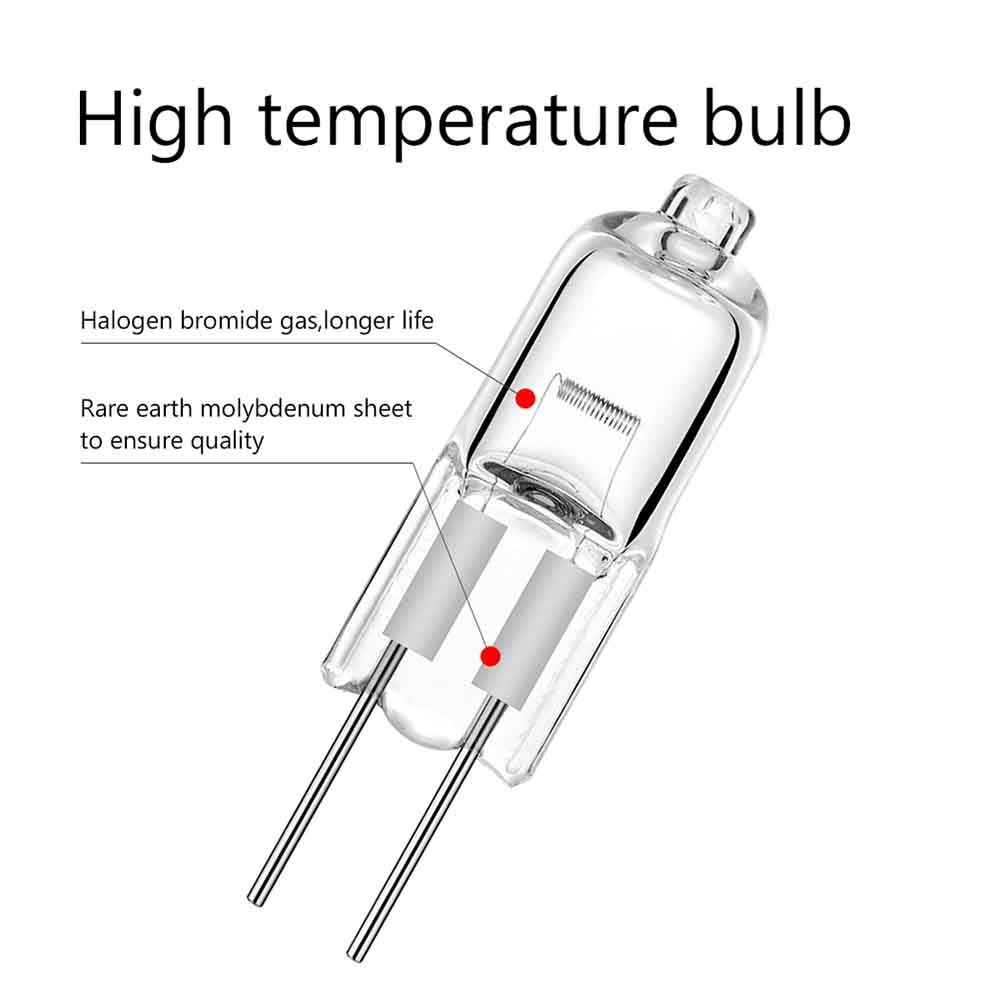 10 pcs Halogen Bulbs Capsule Lamps Lights G4-12V-35W — image 4