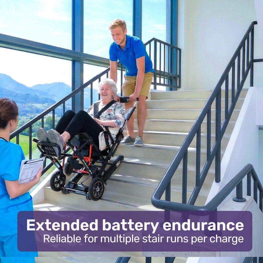 EQUIPMED Electric Stair Climbing Wheelchair 169kg โ image 4
