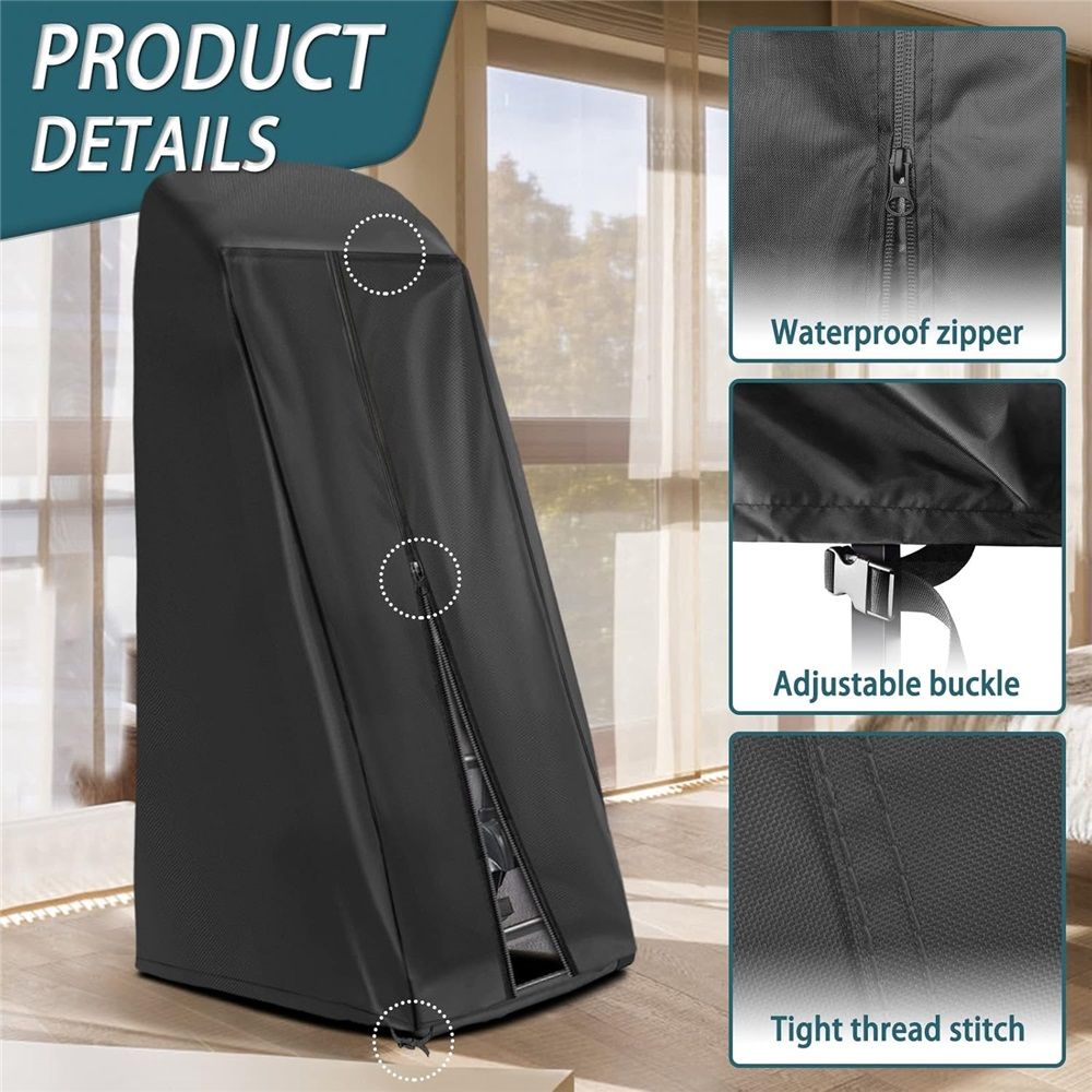 Inversion Table Cover - Dustproof and Waterproof Inversion Equipment Protection Covers (47" L X 28.3" W X 63" H) - Keep Your Inversion Table Safe from Dirt and — image 4