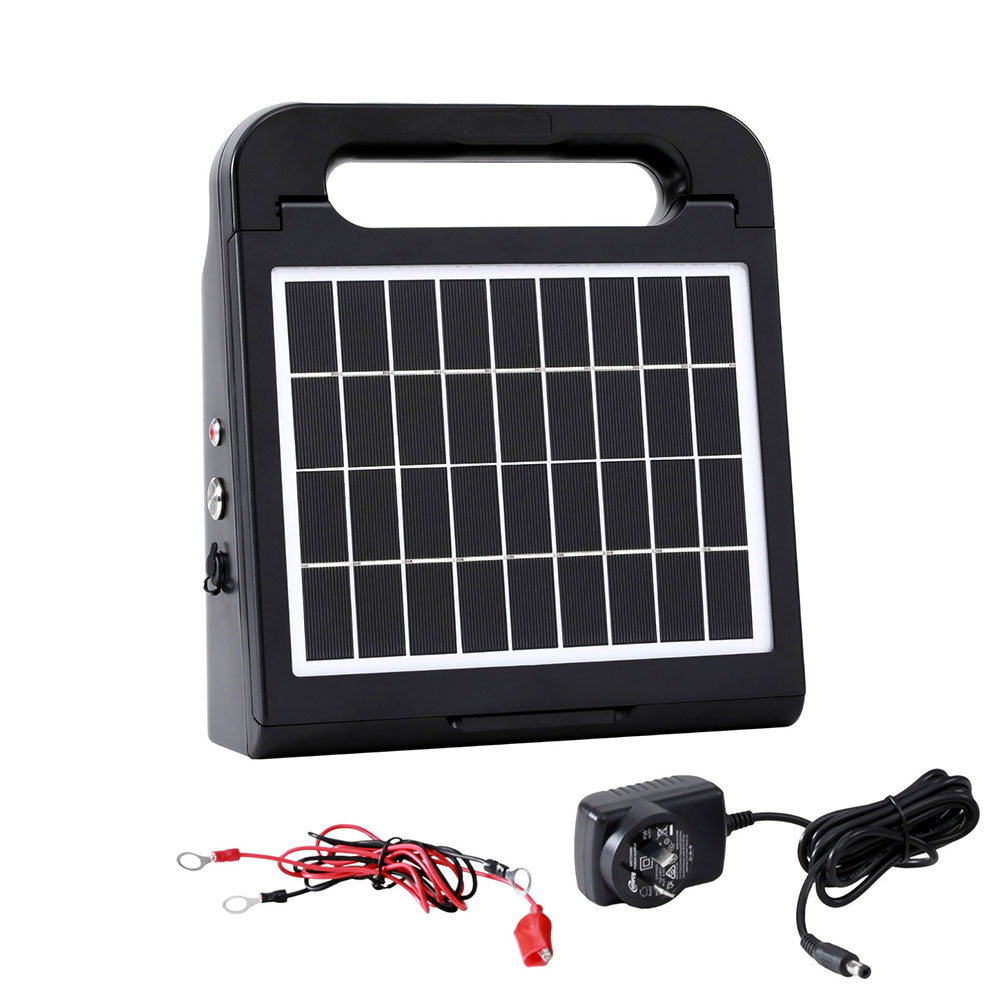 Giantz 5km Electric Fence Energiser Solar Energizer Charger Farm Animal 0.15J โ image 3