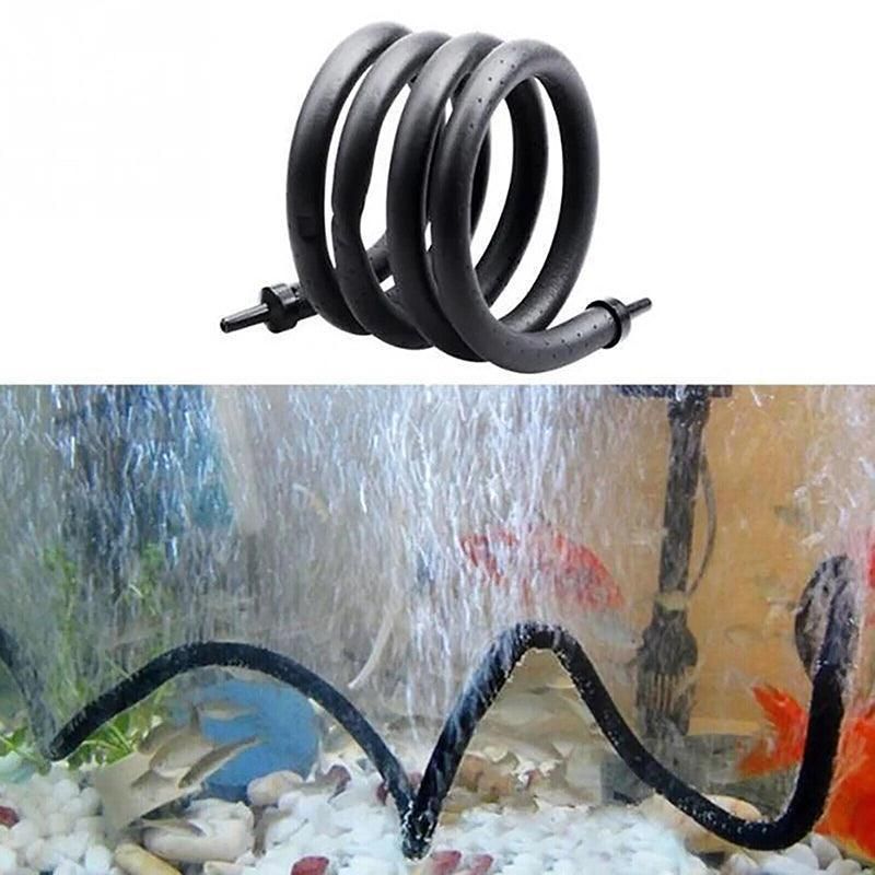 Flexible Aquarium Air Stone Oxygen Diffuser Strip for Fish Tank Aeration System - 120cm Dual-inlet — image 6