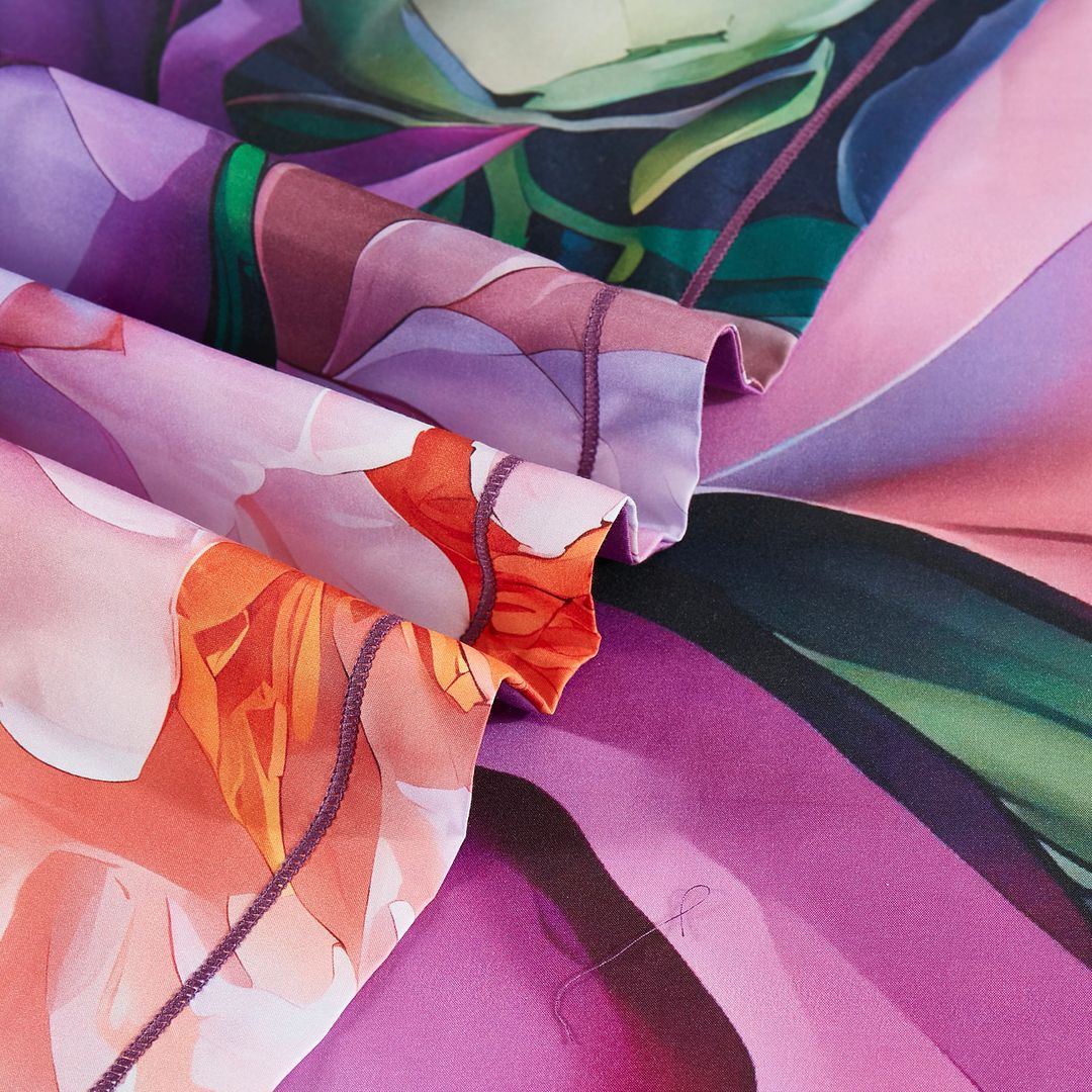 Kaie Floral Quilt Cover Set - Queen Size — image 5