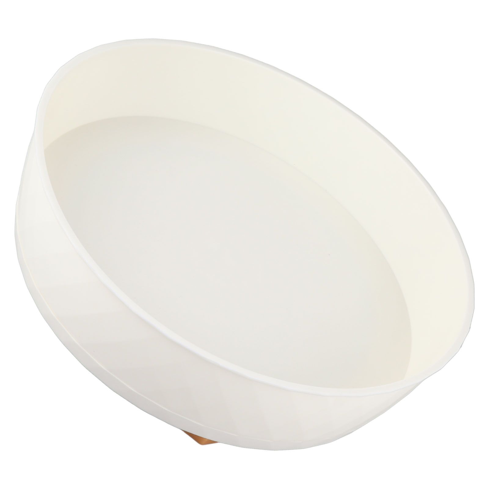 Kitchen Turntable Spin Round Tray 360 Degrees Rotating Non Skid Multifunctional Spice Organizer for Cabinet Pantry Refrigerator Countertop White โ image 5