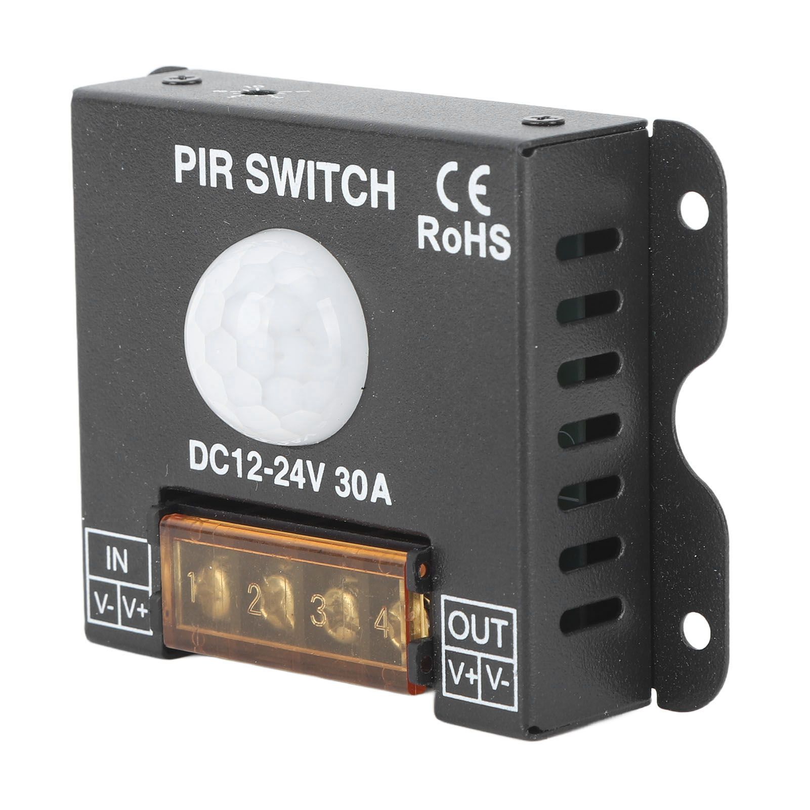 PIR Switch Motion Sensor LED Human Infrared Sensing Controller for Light Strip Outdoor DC12‑24V 30A — image 3