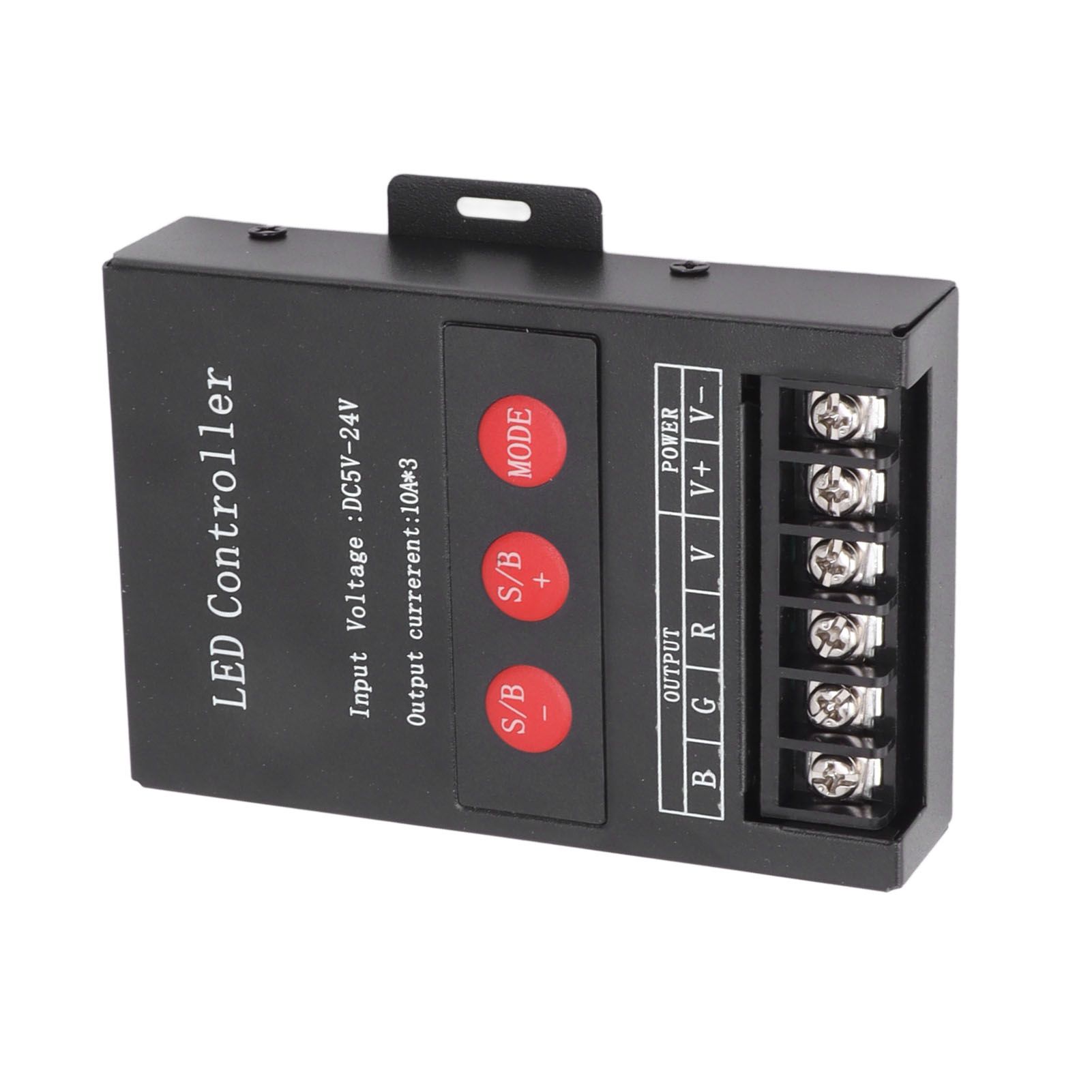 RGB LED Controller High Power Wireless Iron Shell 15 Modes Colorful Light Controller for KTV Hotel Home — image 2
