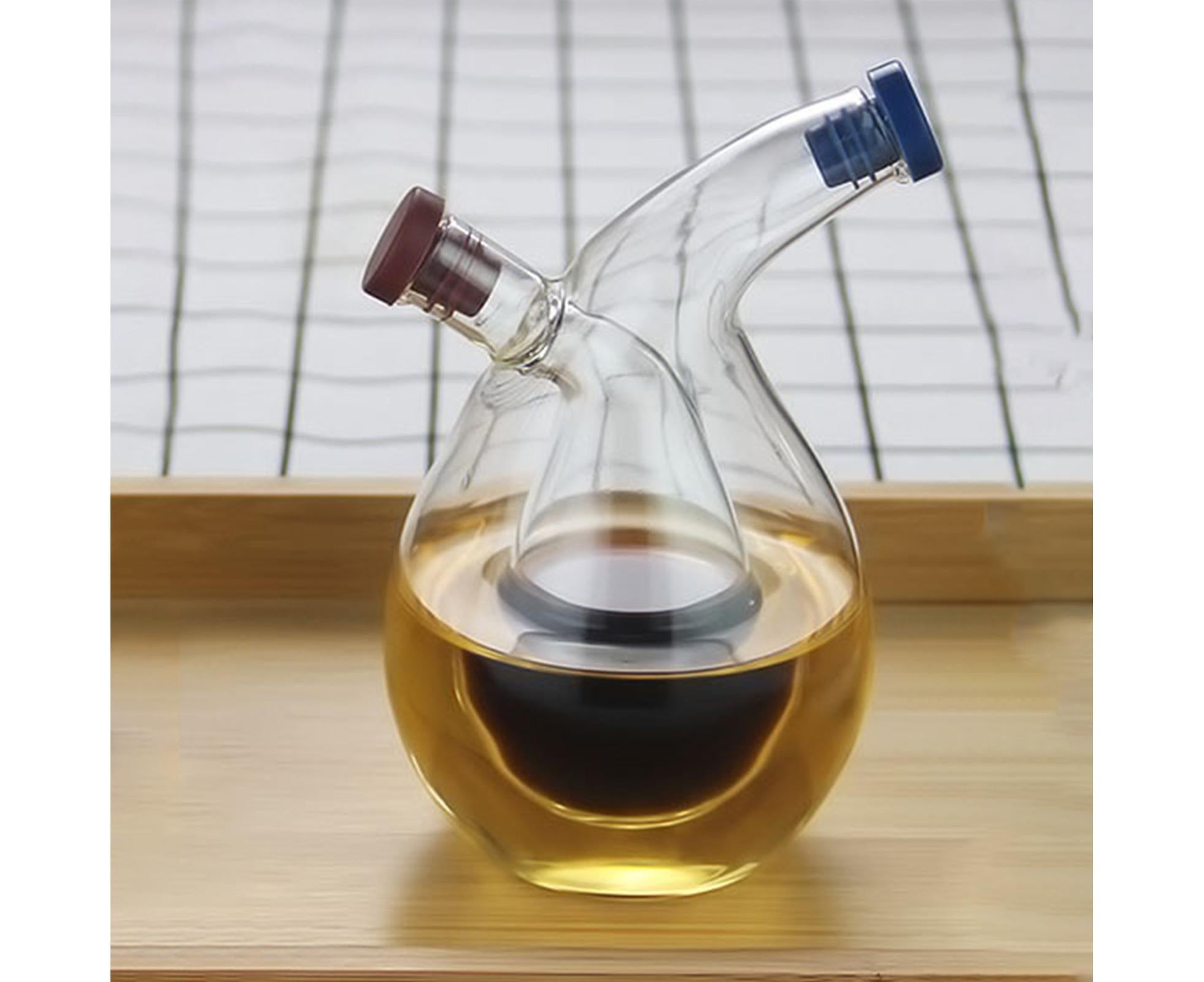 280ml Sauce Bottle Glass Seasoning Storage Bottle-Transparent โ image 3