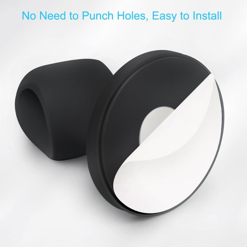 Door Stopper Door Holder 1 Piece Door Buffer Door Stop for Indoor Outdoor Use Brown — image 4