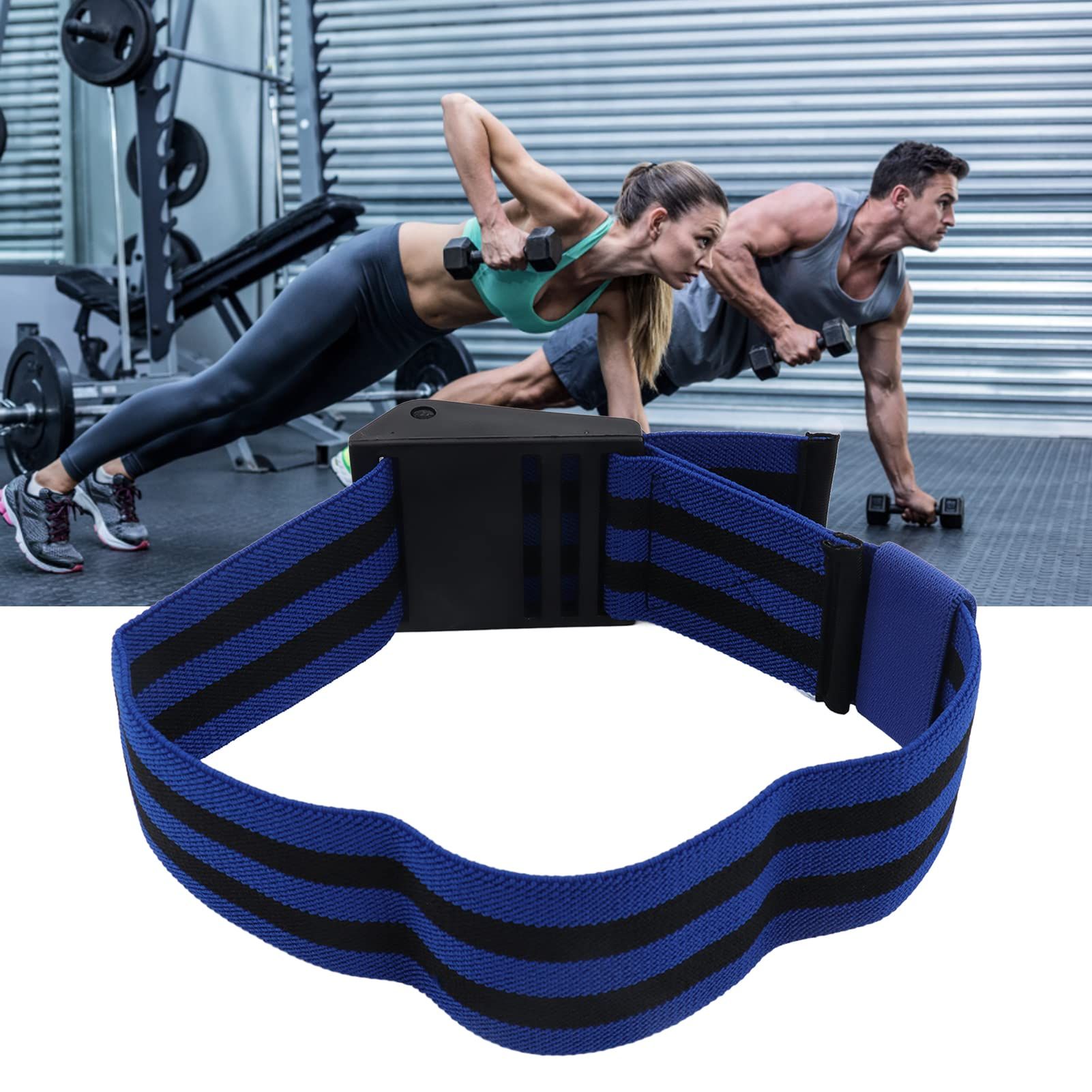 2Pcs Fitness Occlusion Training Band for Muscle Building Training with Cam Buckle and Locking Mechanism — image 3