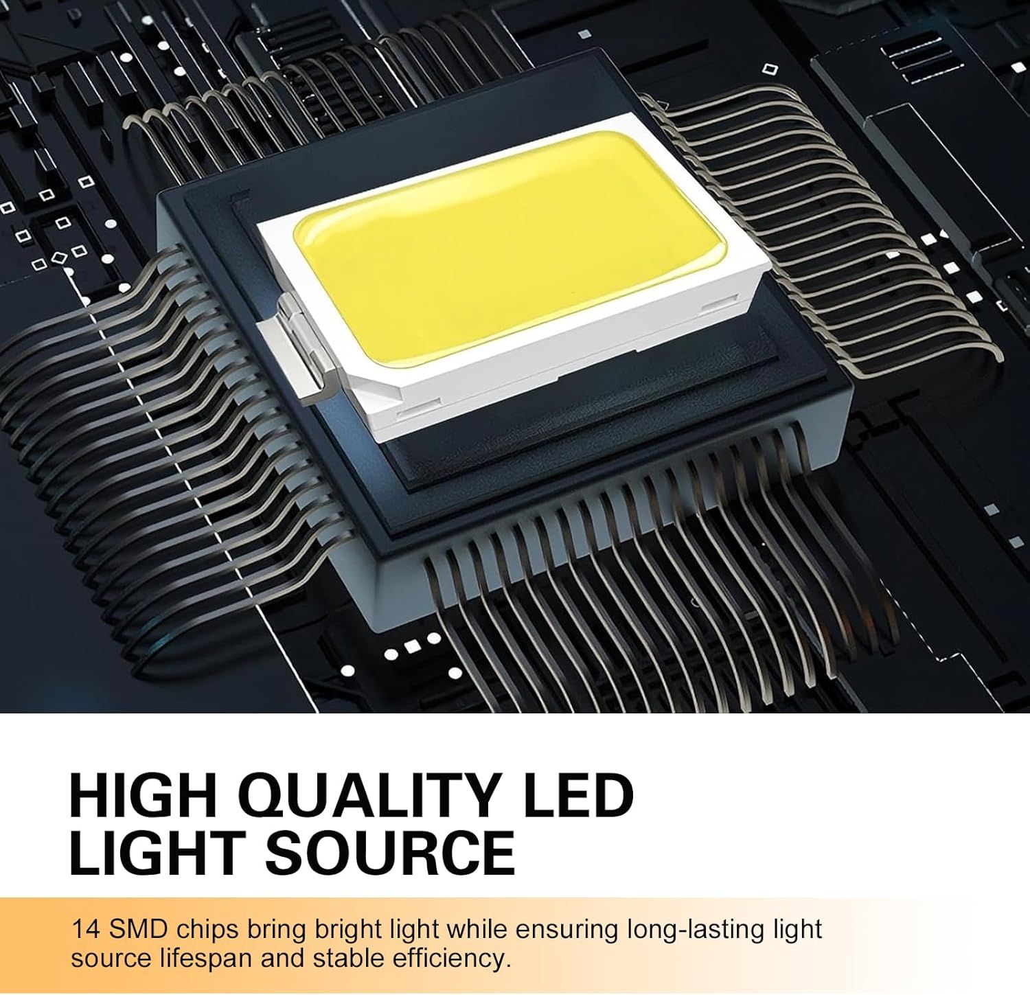2 PCS Car Rearview Mirror Turn Signal Lights, Hidden LED Arrow Indicator with 3528-14SMD, 12V Sequential Flashing Light, Universal Side Mirror Safety Warning โ image 5