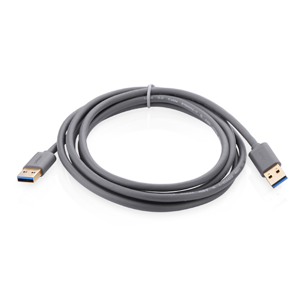UGREEN USB3.0 A male to A male cable 2M Black (10371) — image 2