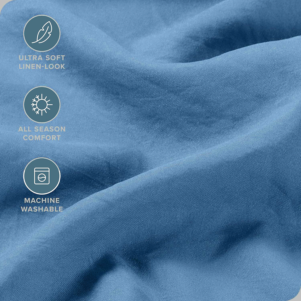 Hotel Quality Fitted Sheet - 1 Piece Fitted Sheet -Breathable Bedding - Wrinkle, Fade, Stain Resistant- 16inch/40cm Deep Pocket Fitted Bed Sheet-Wrinkle and — image 5