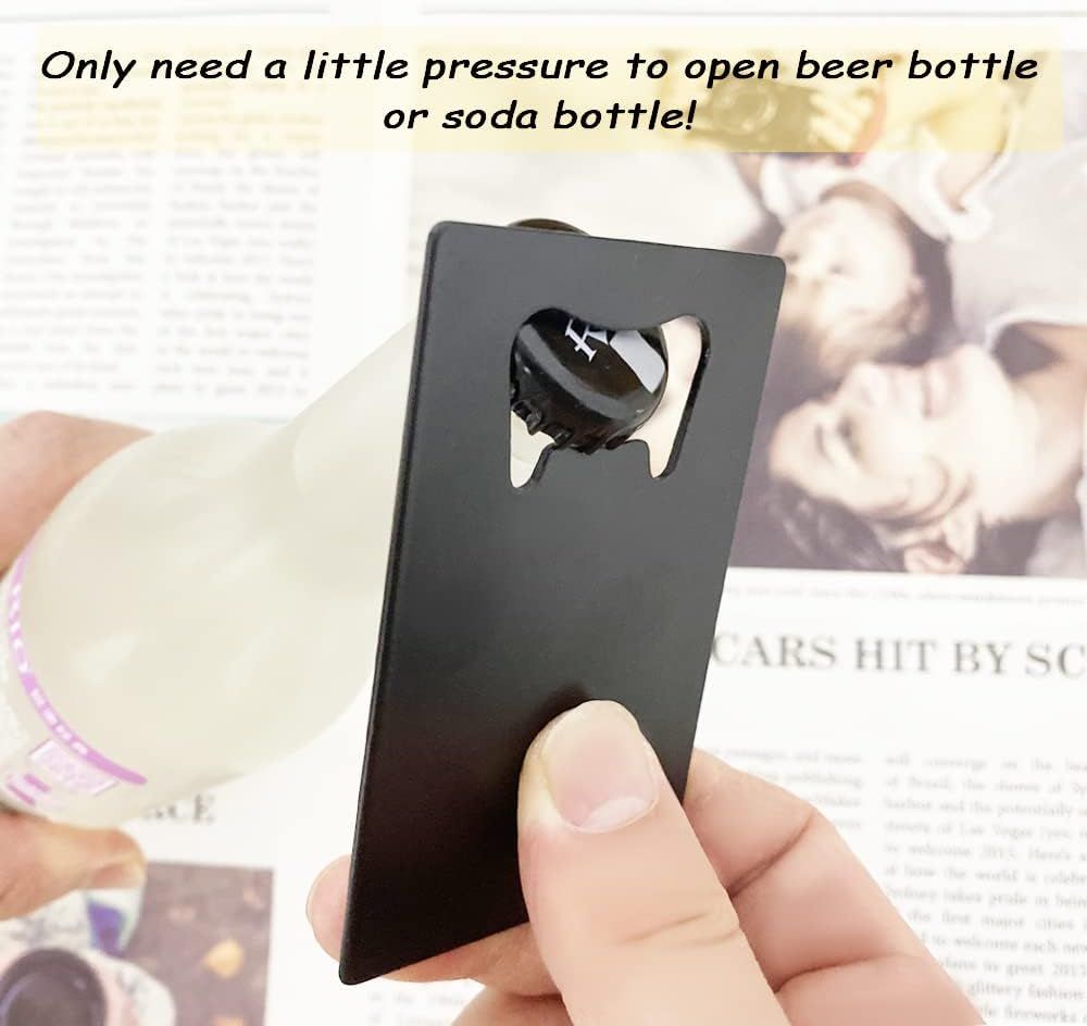 Compact Stainless Steel Bottle Opener Portable Pocket Beer Opener Creative Pocket Opener Suitable For Party And Picnics — image 4