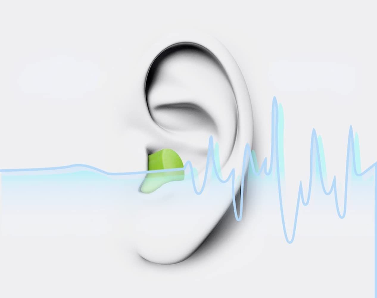 Memory Foam Earplugs with Case, Soft Foam Quiet Keeping Ear Plugs for Sleeping, Loud Events, Snoring, Studying β image 5