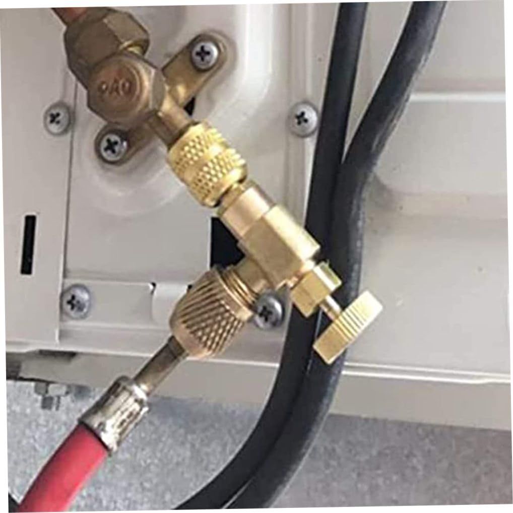 2PCS R410A Refrigerant Safety Valve Female Safety Adapter Air Conditioning Refrigerant Charging Valv โ image 4