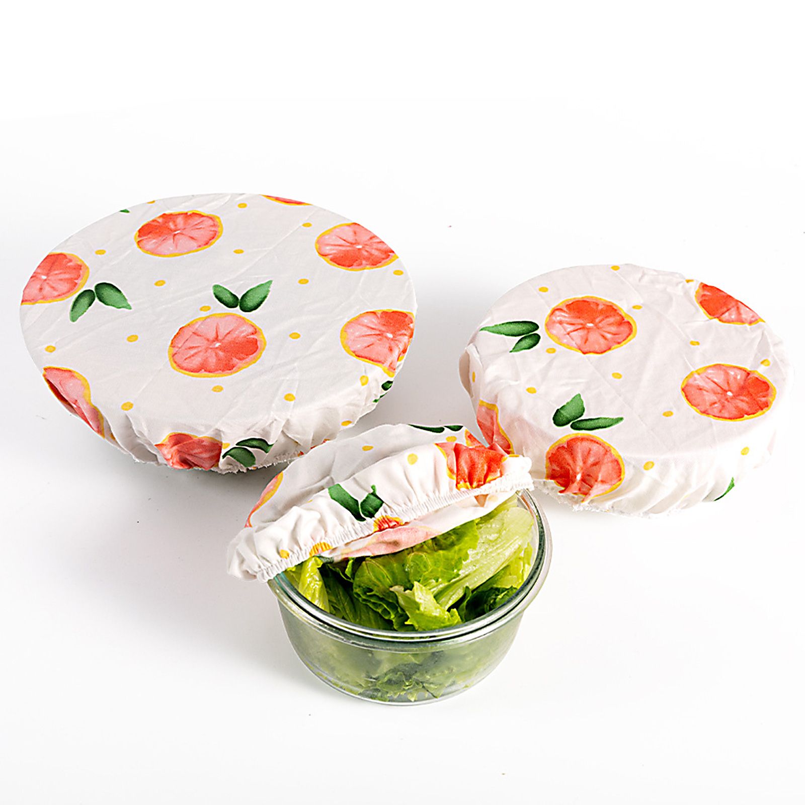 Bowl Covers Reusable Bowl Covers Elastic Food Storage Covers Bowl Covers Reusable Lids for Food Fruits Leftover — image 2