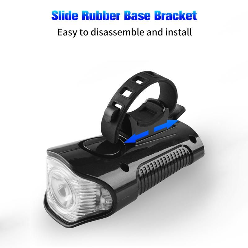Bike Light Set Speedometer LED Bike Lights Horn LCD USB Bike Tail Light Blue โ image 3