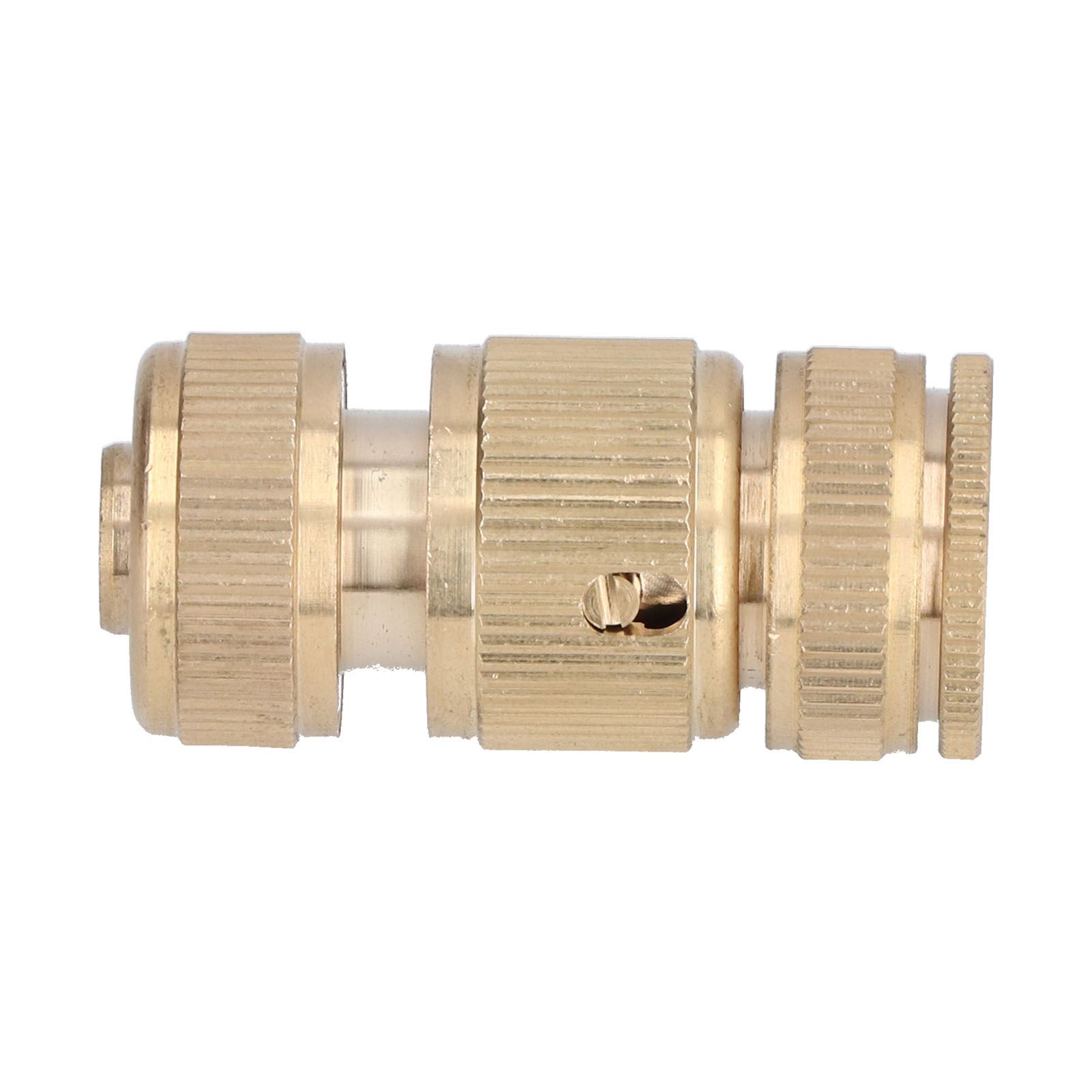 Garden Hose Quick Connect 1/2 Inch Brass Material Removable Wide Range of Applications Durable Hose Connectors — image 3