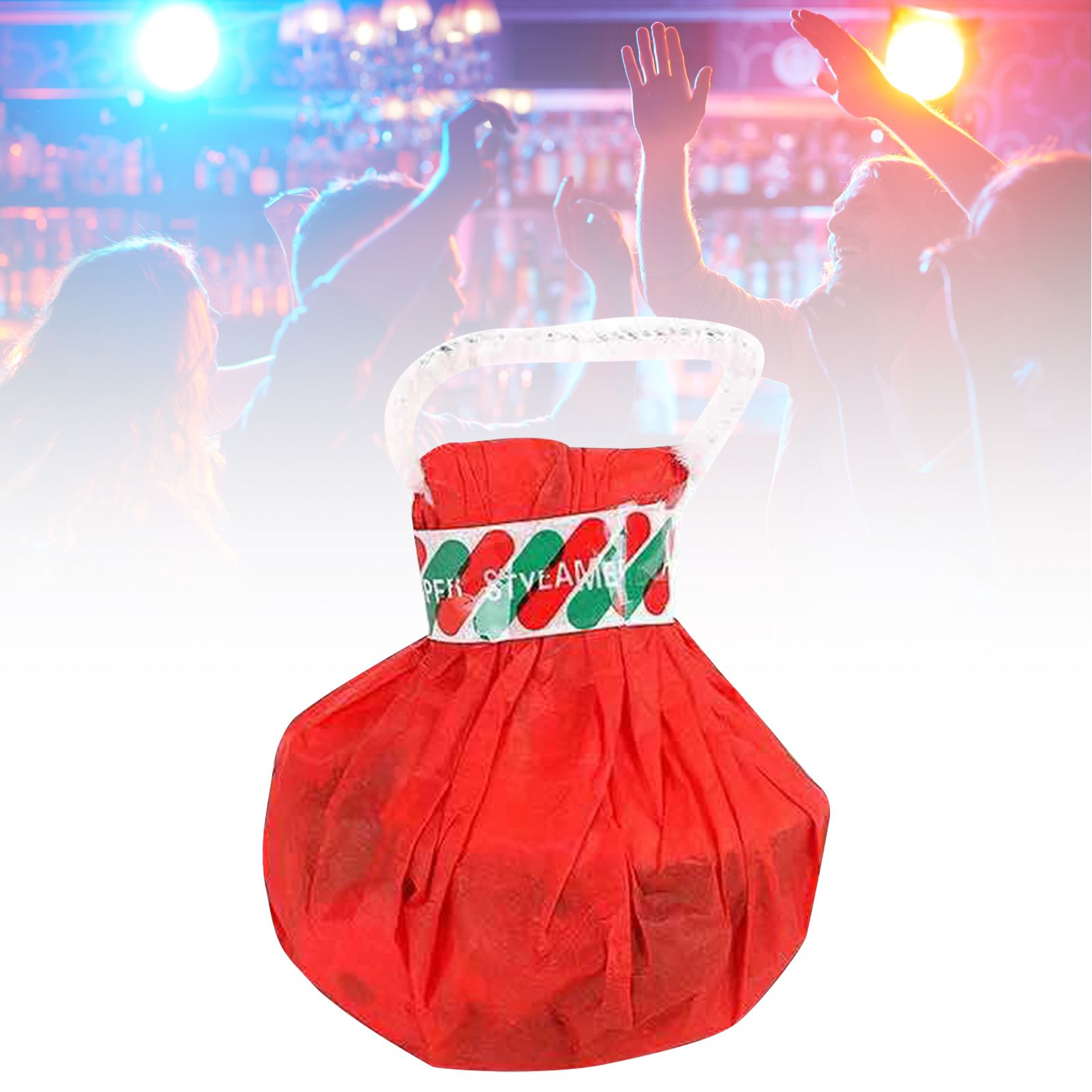 Streamer Popper Hand Throw Paper Cracker 30 Stripes Confetti Decor for Party Home Pull Ring Colorful — image 3