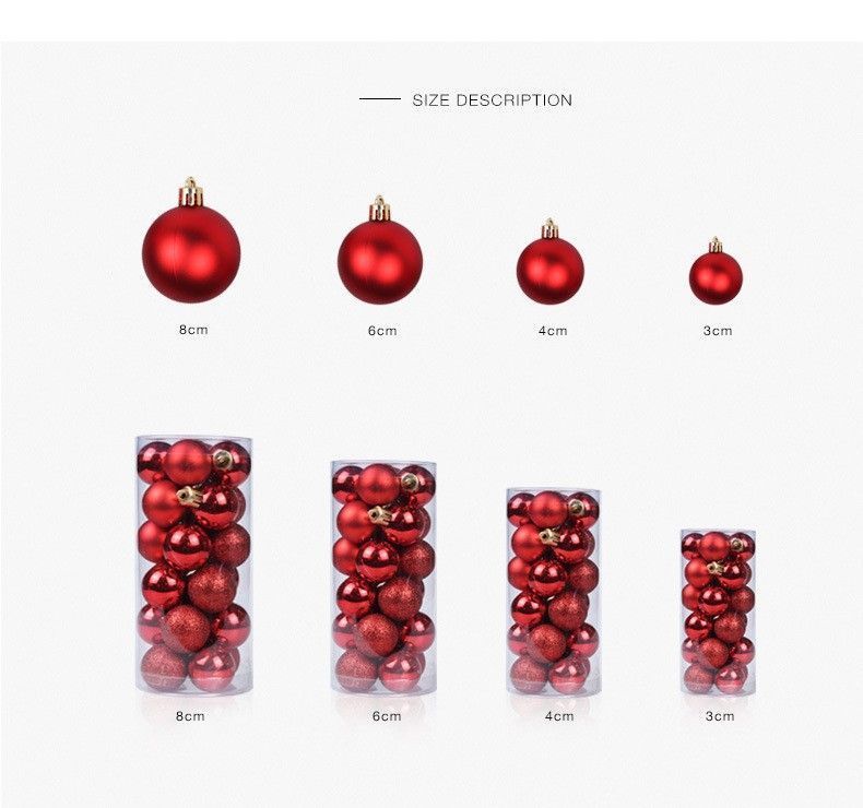 24Pcs Electroplated Plastic Holiday Festive Balls, Gold 4cm Glossy Spheres Suitable for Christmas Wreath and Halloween Venue Arrangement — image 2