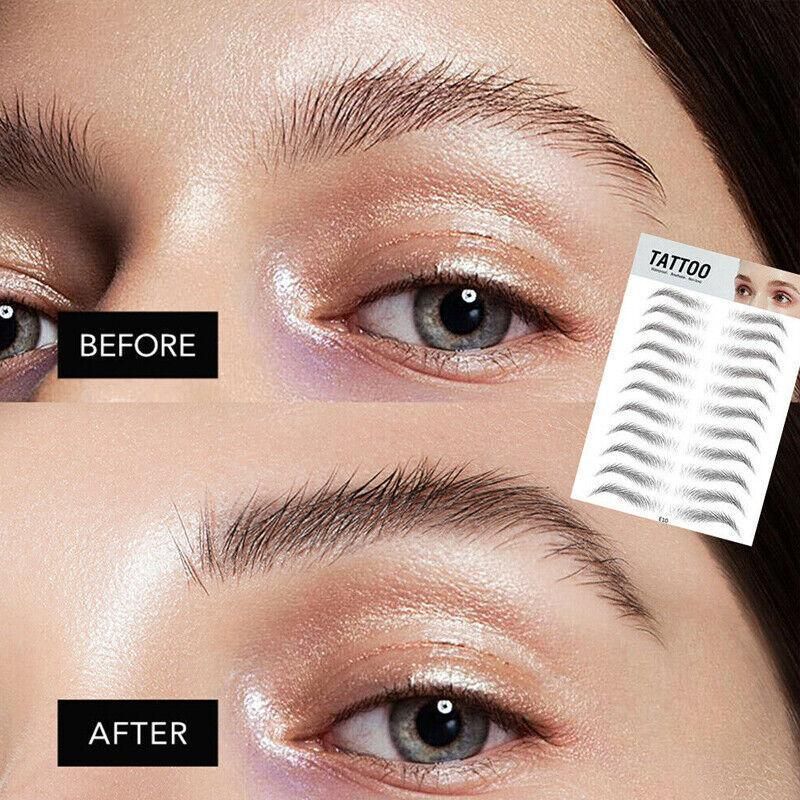 3D Waterproof Eyebrow Tattoo Sticker Hair-Like Natural Brows for Sparse Eyebrows - JY10 β image 6