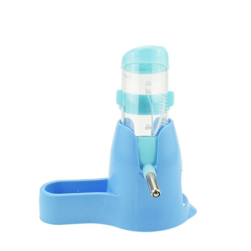 Hamster Water Bottle,Little Pet Automatic Drinking Bottle with Food Container Base Hut Hanging Water-3pcs
