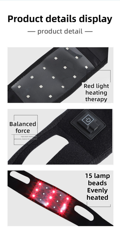 Breathable V-Line Chin Strap with 15 high-intensity Red-Light LEDs for Facial Firming & Skin Rejuvenation — image 5