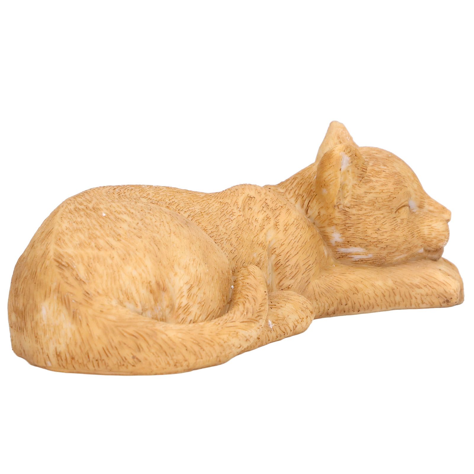 Imitation Stone Pet Memorial Tombstone Cat Dog Commemorative Resin Crafts Gravestone for Lawn Garden Outdoor YardCat Type C Sand Color — image 2