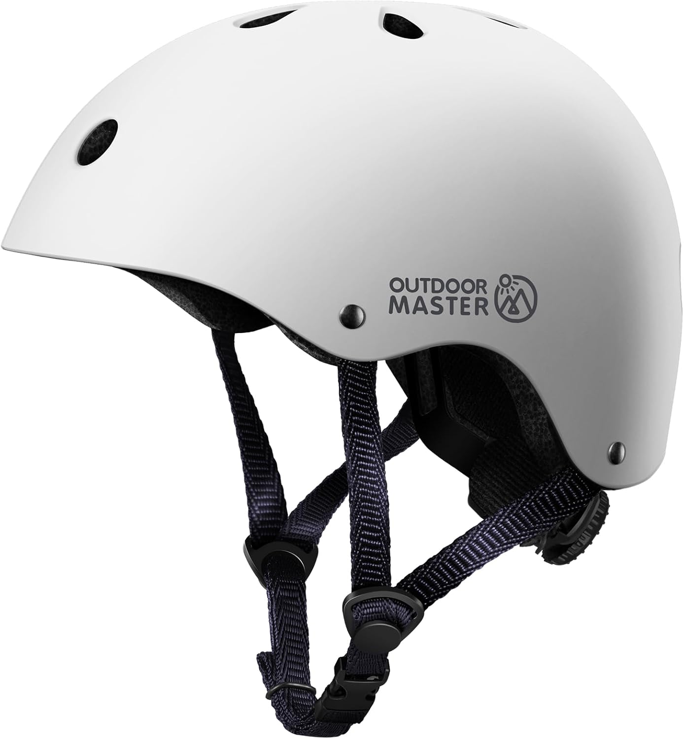 OutdoorMaster Youth & Kids Bike Helmet - Adjustable Multi-Sports Skateboard Helmet with Removable Liners for Balance Bike, Toddler Scooter, One Wheel