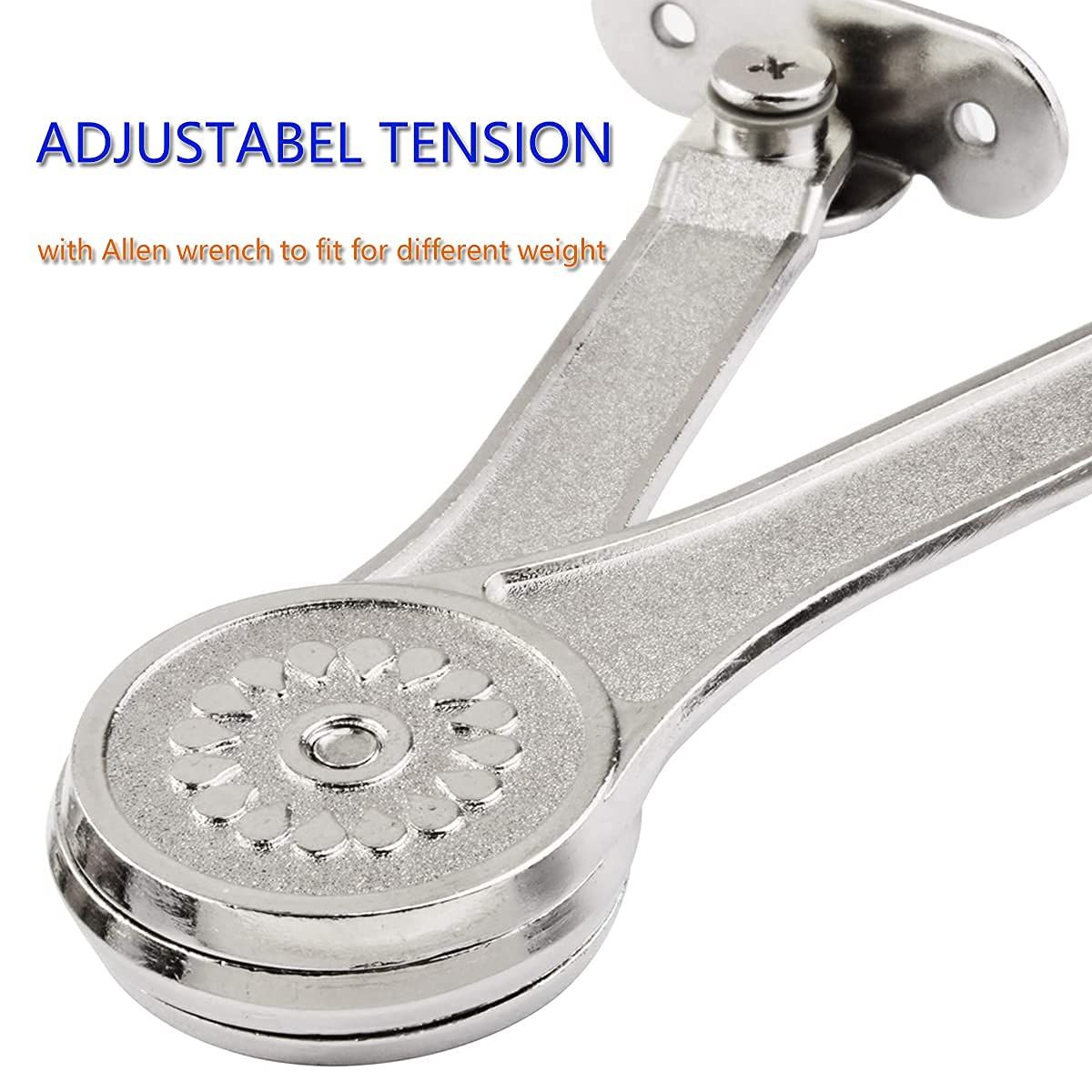 360 degree rotating support rod for cabinet doors, allowing for arbitrary parking. Hardware accessories for wardrobes — image 2