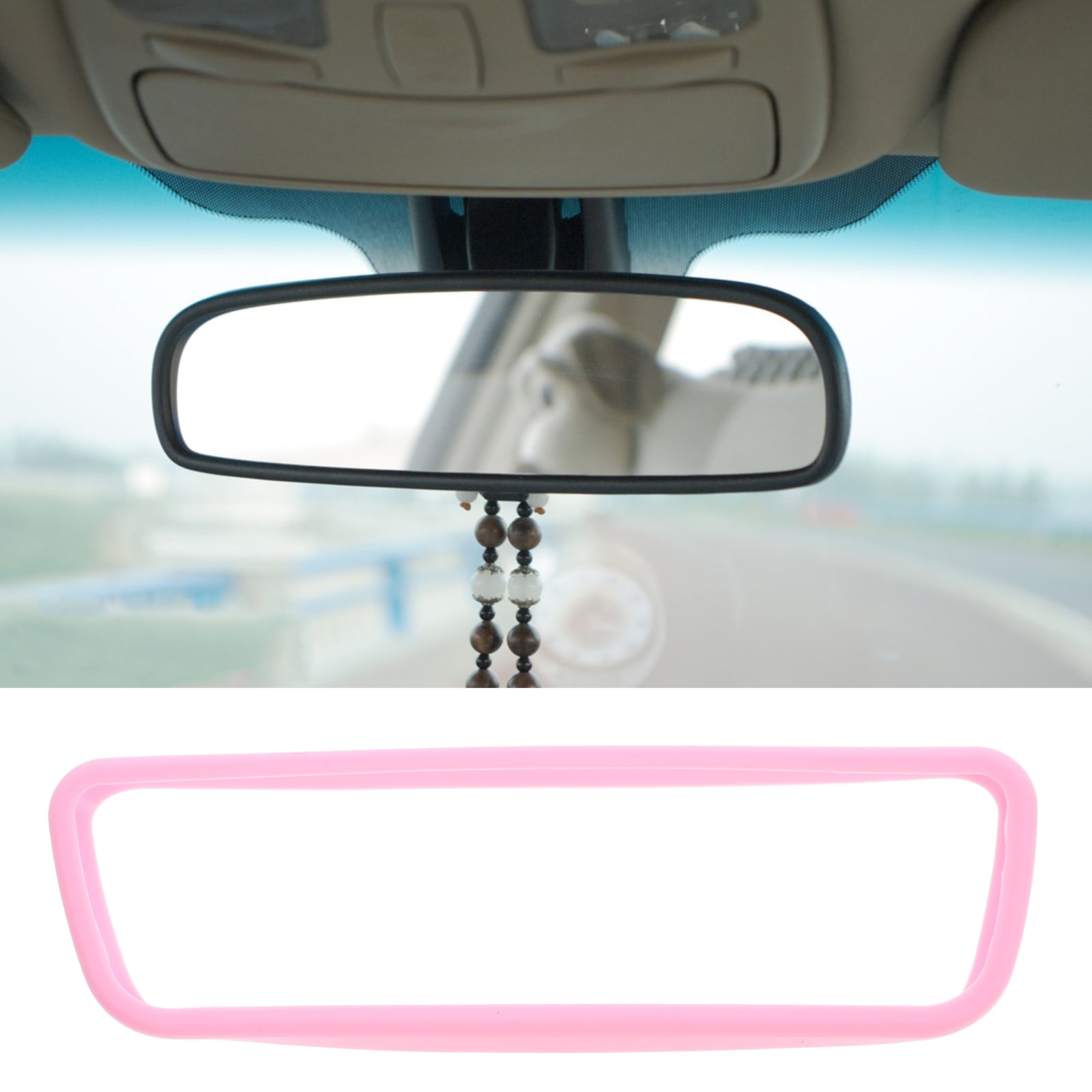 Worgeous Rear View Mirror Protective Cover Car Housing Baby Miss Pink โ image 2