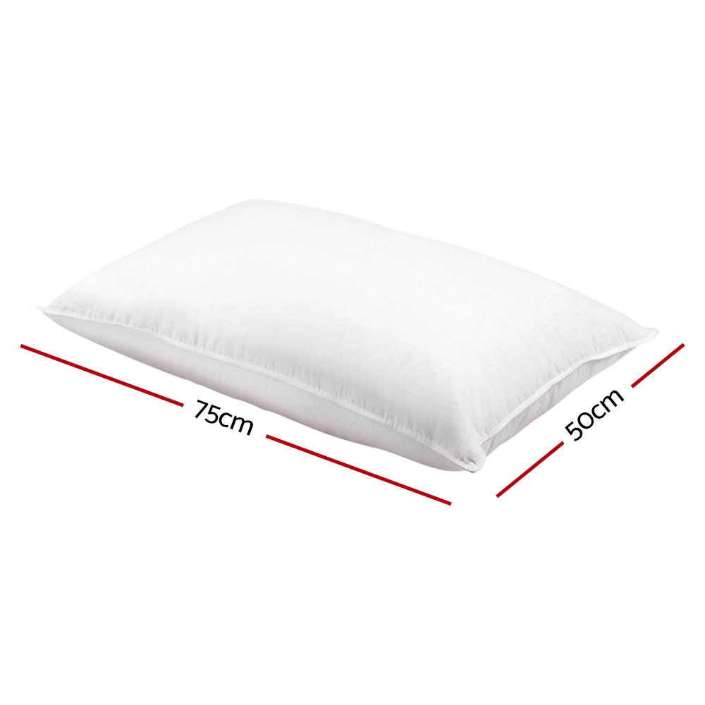 Giselle Bedding Duck Feather Down Pillow Twin Pack — image 2