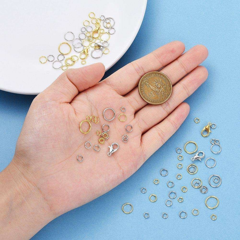Jewelry Making Kit with Pliers, Wire and Rings - DIY Silver Gold Craft Supplies โ image 6