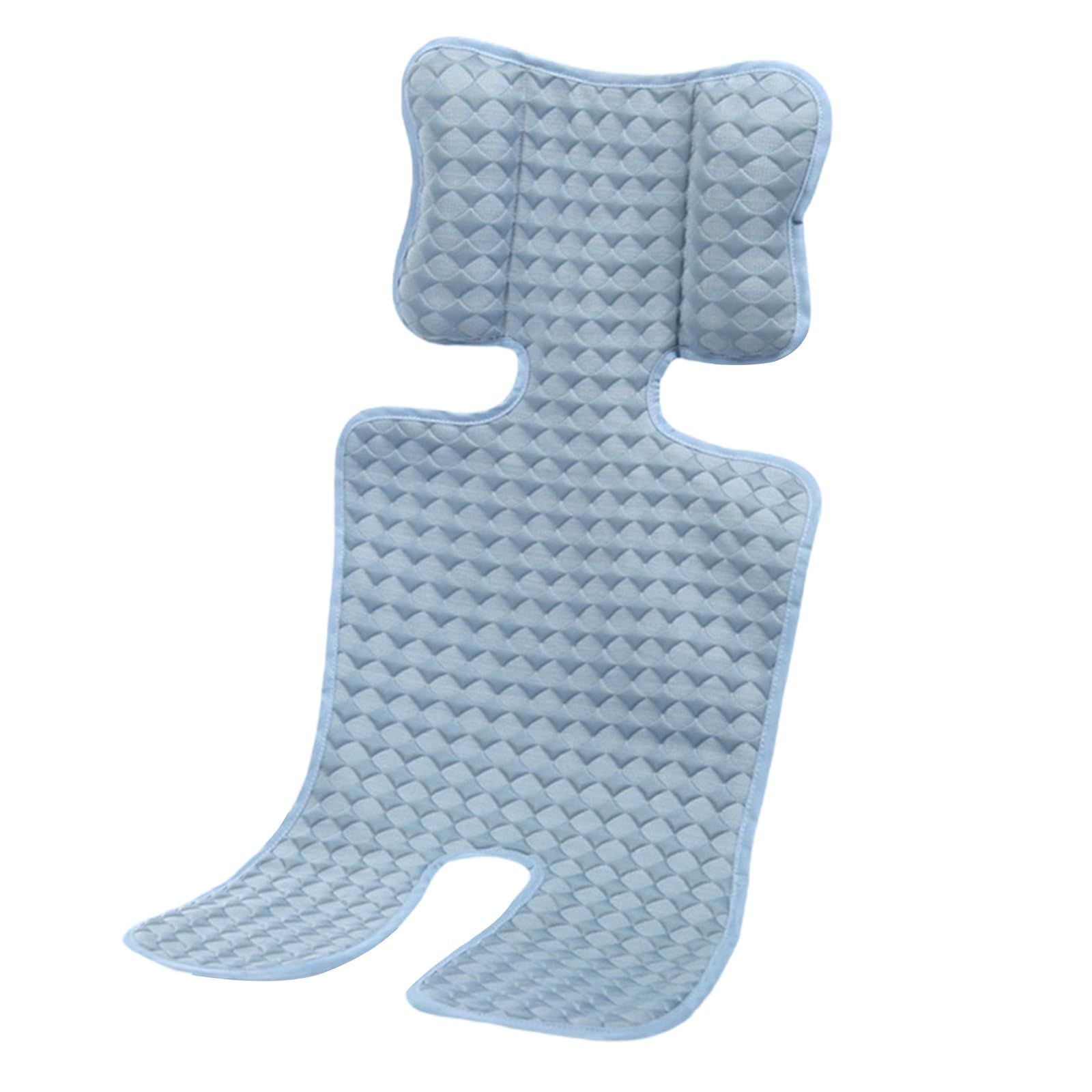 Infant Stroller Seat Cooling Pads Baby Car Seat Cooler Pad Summer Ice Cushion Universal Car Seat Ice-Silk Liners — image 3