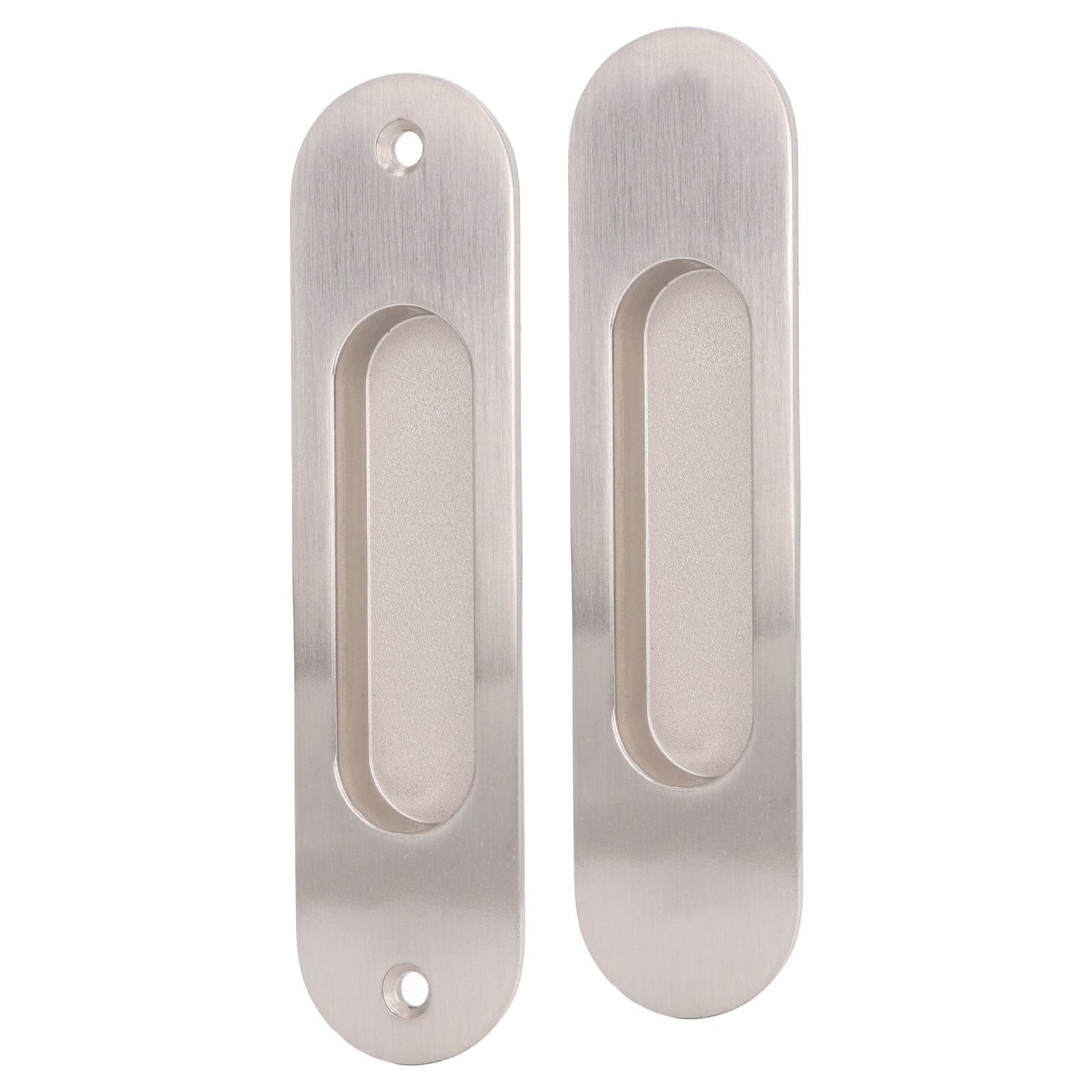 Sliding Door Handles Set Smoothing Surfaces Aluminum Alloy Closet Door Finger Flush Pull โ image 4
