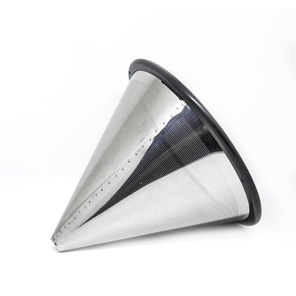 Reusable Coffee Filter for Pour Over Drippers: Stainless Steel Wave Alternative for Sustainable Brewing — image 5
