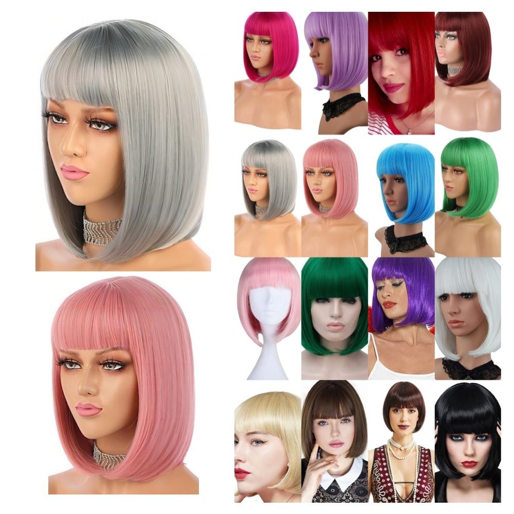 Brown Synthetic Wig for Party, Pride, Parades and Cosplay