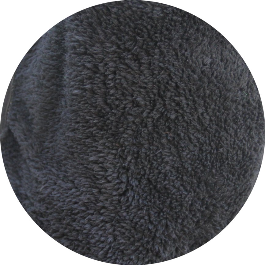 Men's Thick Zip Up Hooded Hoodie w Winter Sherpa Fur Jumper Coat Jacket Sweater, Dark Grey, 3XL — image 3