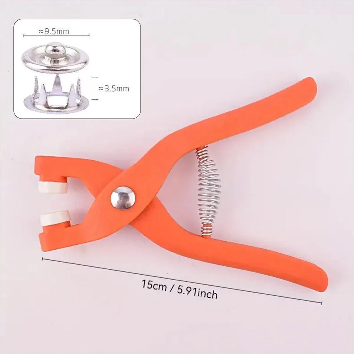 Snap Button Installation Tool Pliers Set Fastener Press Stud Kit Sewing Tool โ image 3