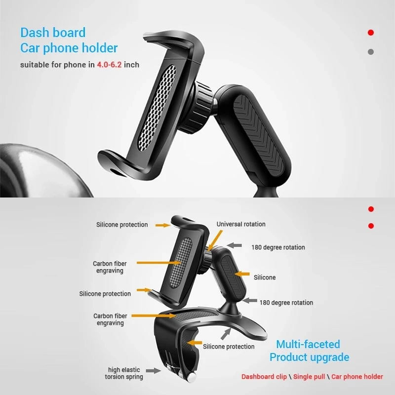 Ford Car Phone Holder for Focus Fiesta Mustang โ image 2