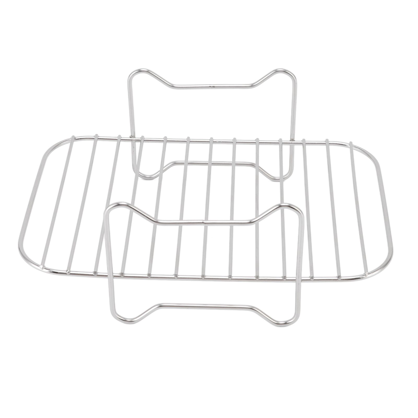 Fryer Stainless Steel Rack Multi Purpose Cooking Baking Grilling Rack Fryer Accessories for Ninja Foodi DZ201 401 โ image 3