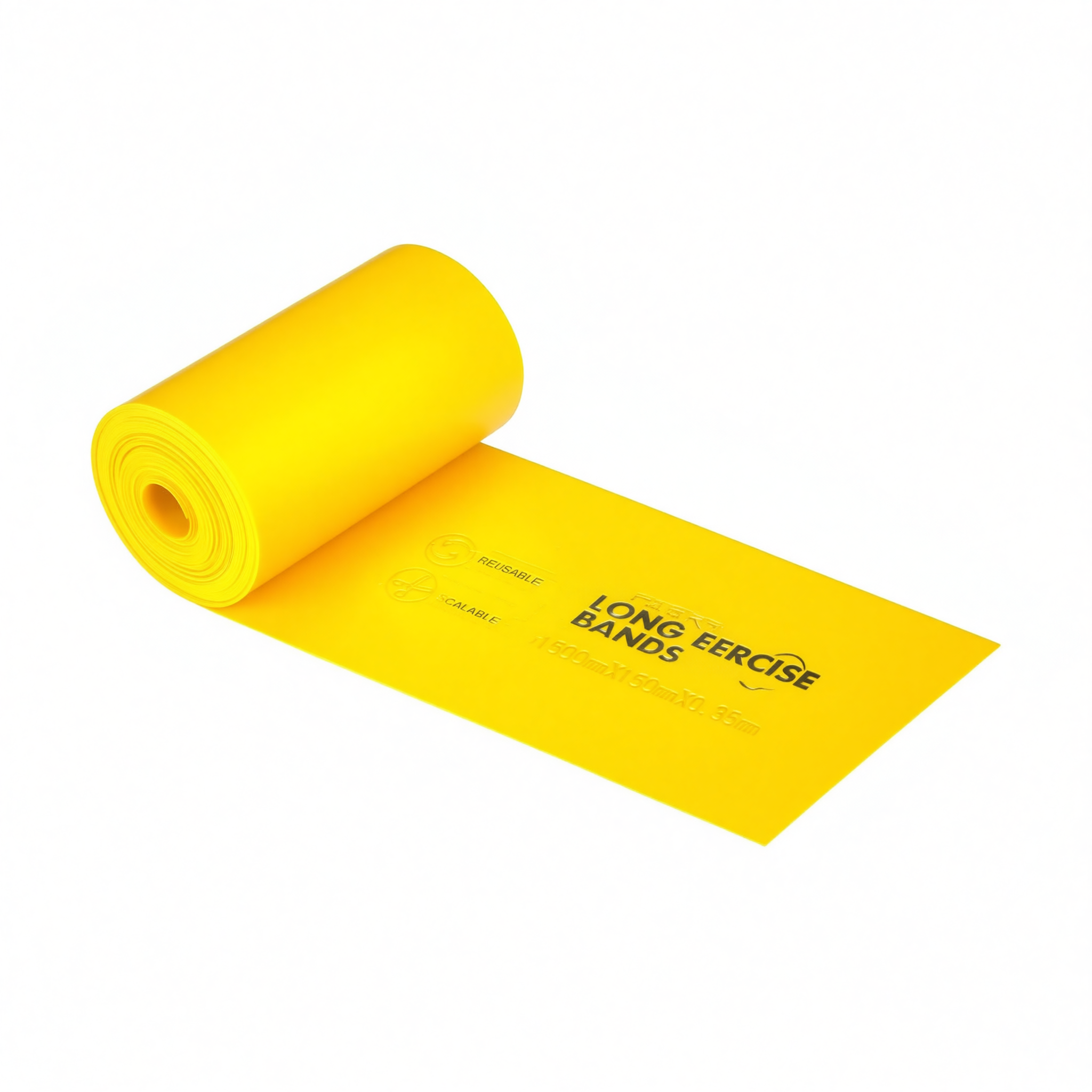QZE Resistance Band Yoga TPE Pink 1500mm Red [1500*150*0.35mm] — image 3