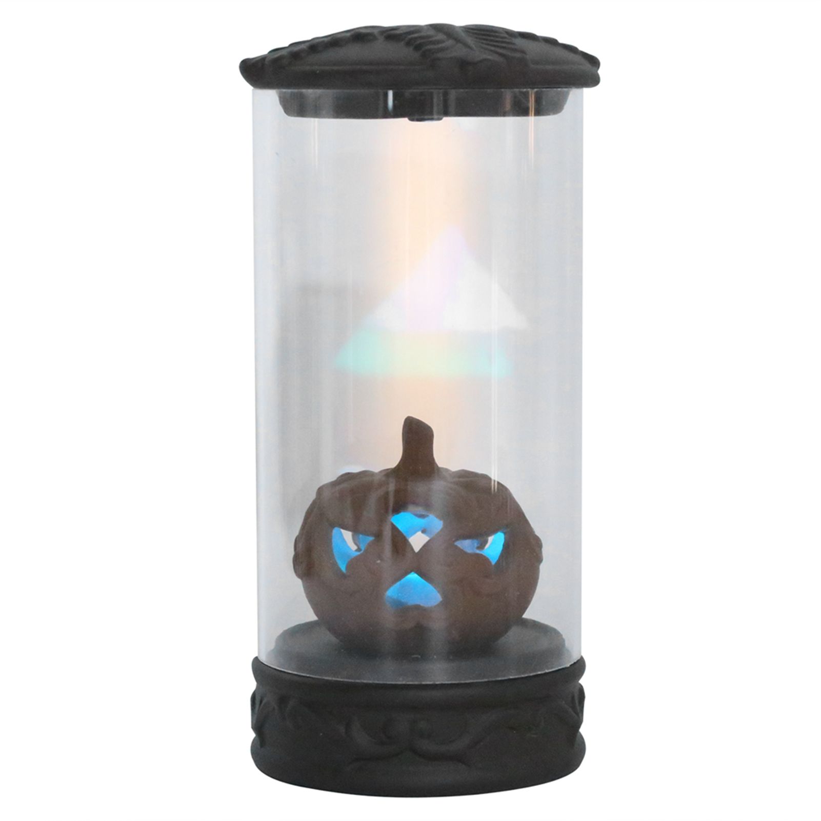 Delicate Incense Burner with LED Colorful Light Hand-Made Craft Decor for Home Office YogaPumpkin Styling β image 5